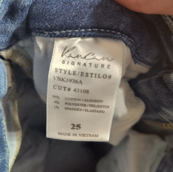 KanCan Style VBK1936A High Rise Ankle Skinny, Women's Waist 25" - Picture 16 of 16